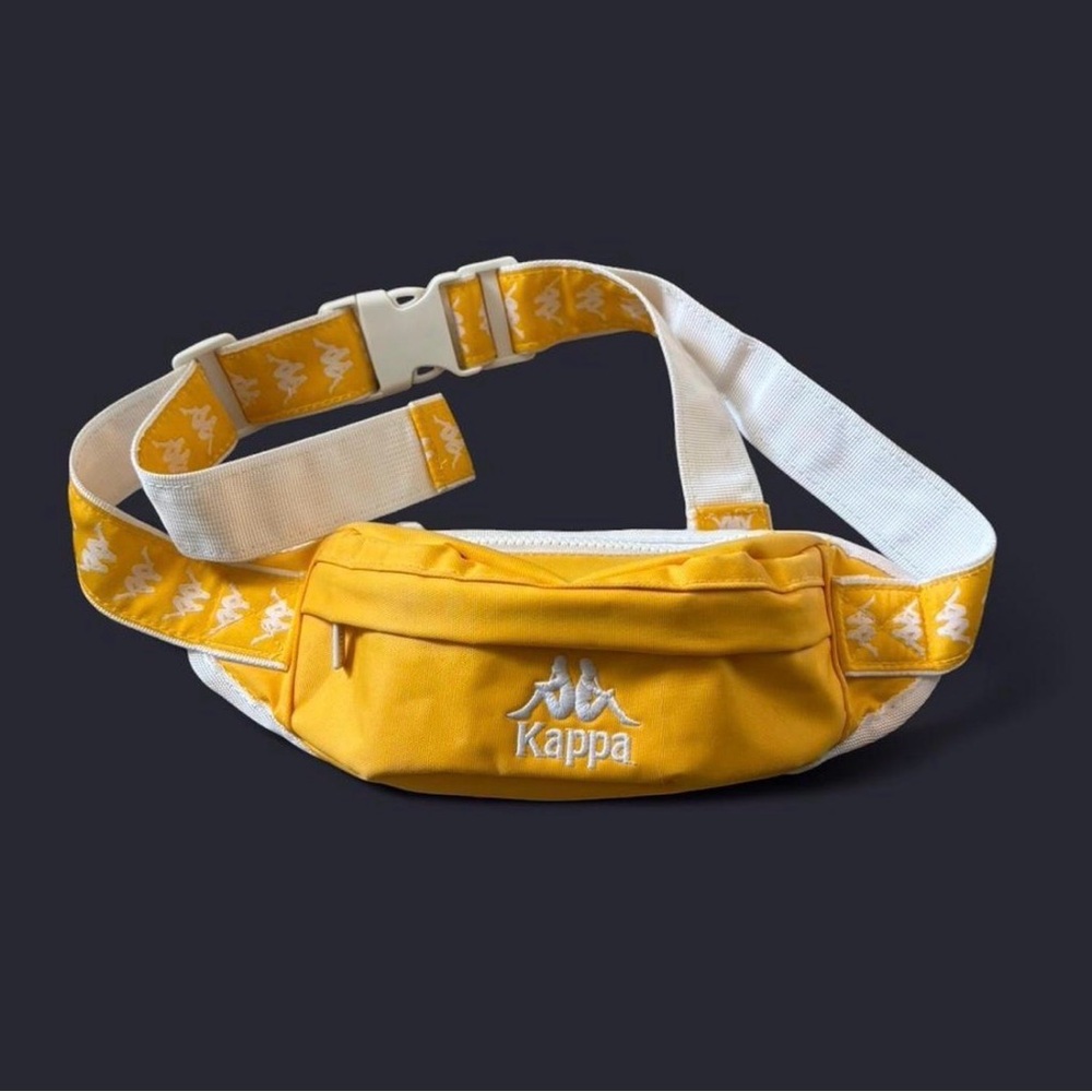 Kappa Mustard Yellow Belt Bag